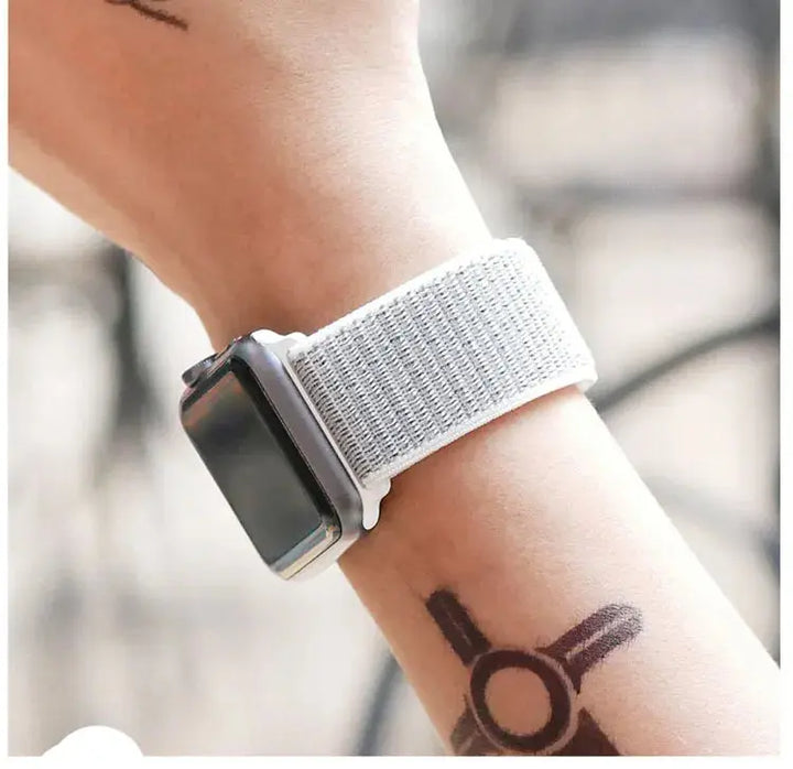 Nylon Sport Loop Armband mit Klettverschluss Meinesmartwatchwelt.de