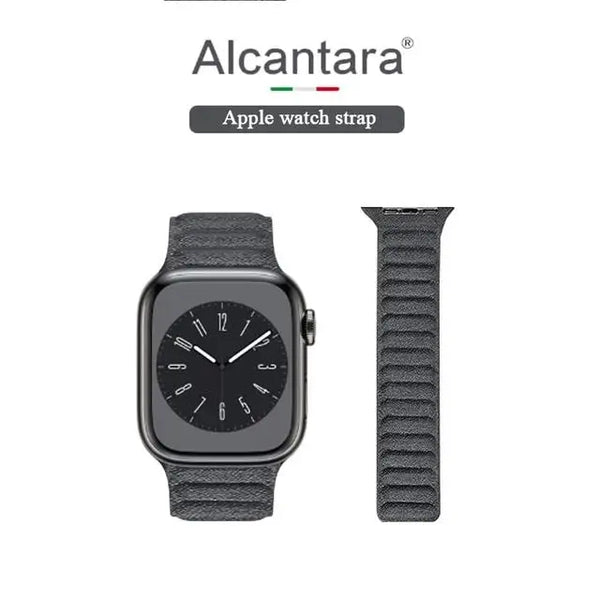 Edles italenisches Alcantara Armband "Magnetic Sant'Agata" für die Watch Meinesmartwatchwelt.de