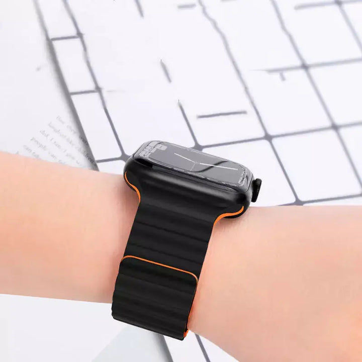 Magnetisches Silikon-Loop Armband Meinesmartwatchwelt.de