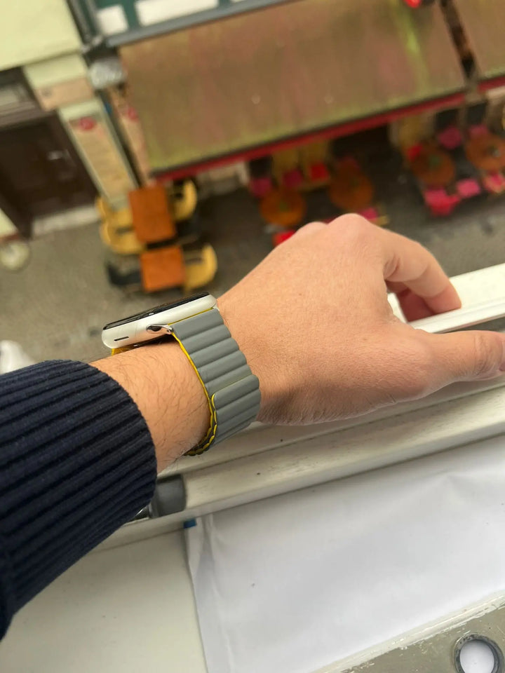 Magnetisches Silikon-Loop Armband Meinesmartwatchwelt.de