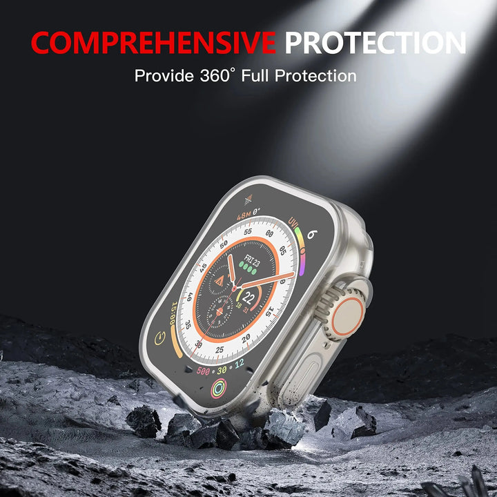 Weiches & wasserfestes Case für den Rund-um-Schutz, 1, 3 oder 5 Pack für Apple Watch 1-9 & SE, Ultra 1 & 2 Meinesmartwatchwelt